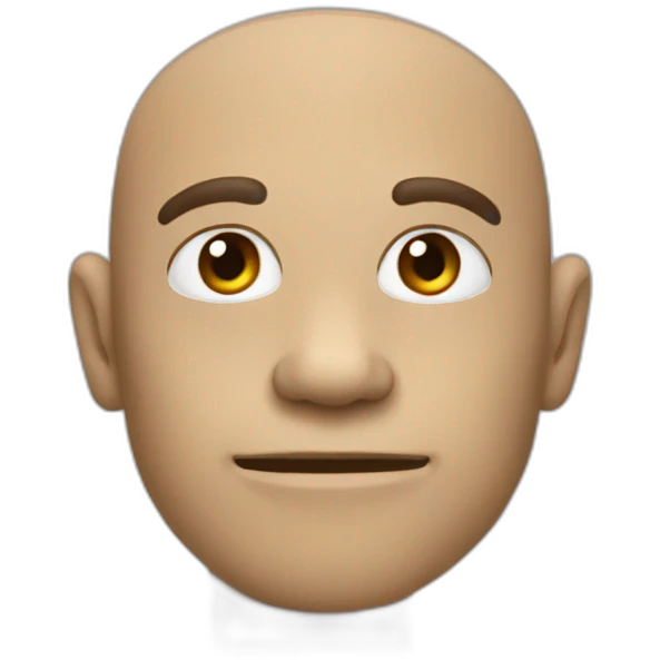 Singe sur tête emoji