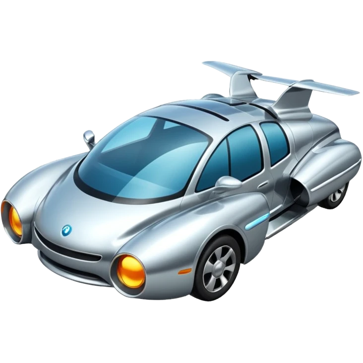 Uçan araba  emoji