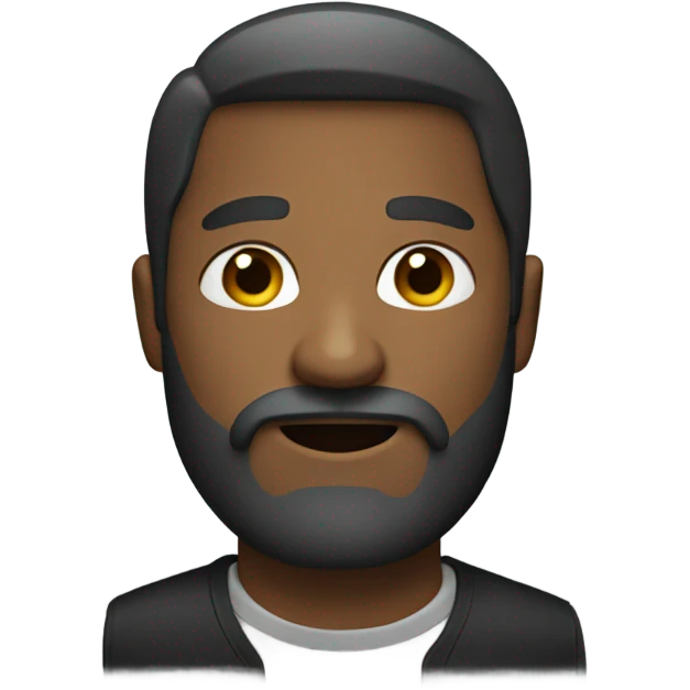man with a beard emoji
