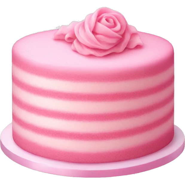 soft pink cake emoji
