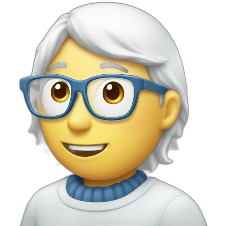 cœur fait en glace emoji