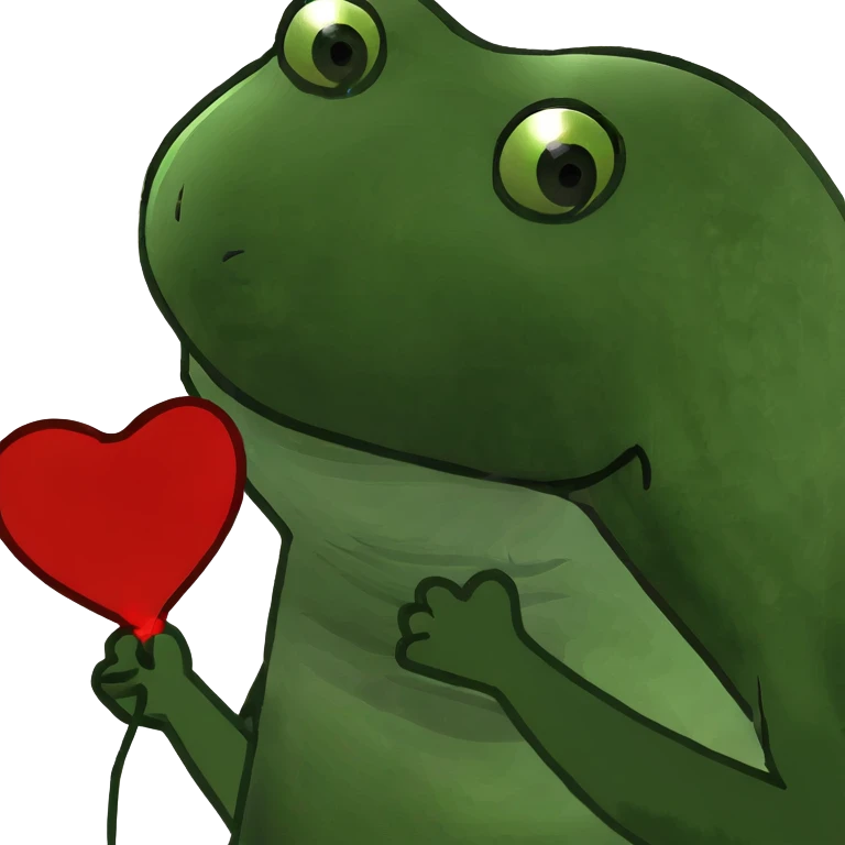 Heart balloon  emoji