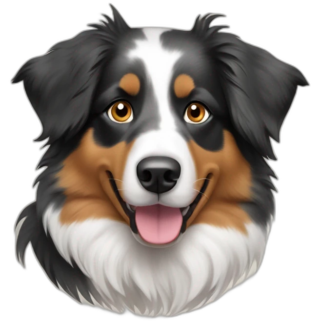 Australian Shepherd gefleckt emoji