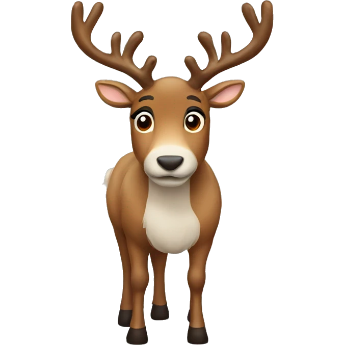 Christmas Reindeer emoji
