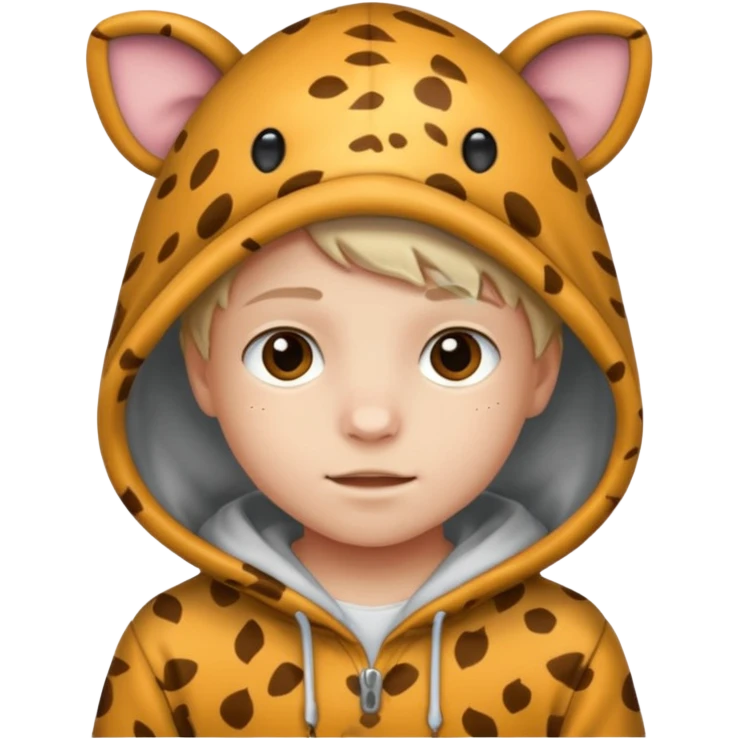Animal Hoodie Kid emoji