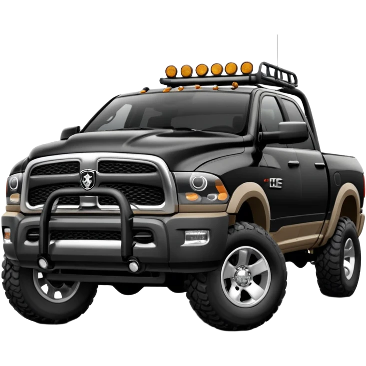 Dodge Ram Ourdoorsman Black emoji