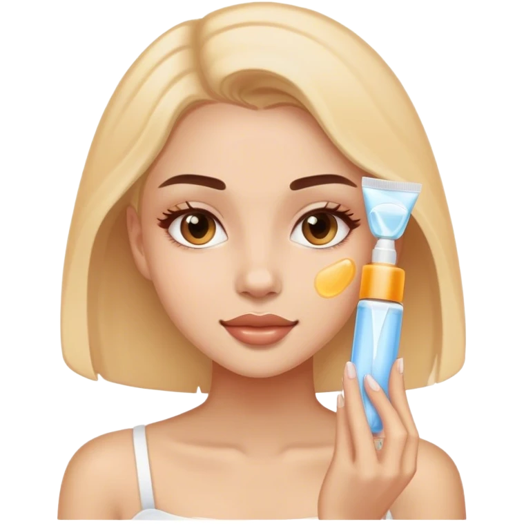 skin care girl emoji