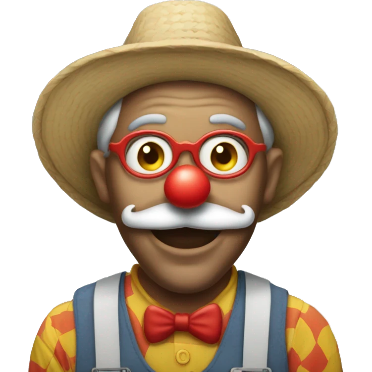 clown farmer emoji