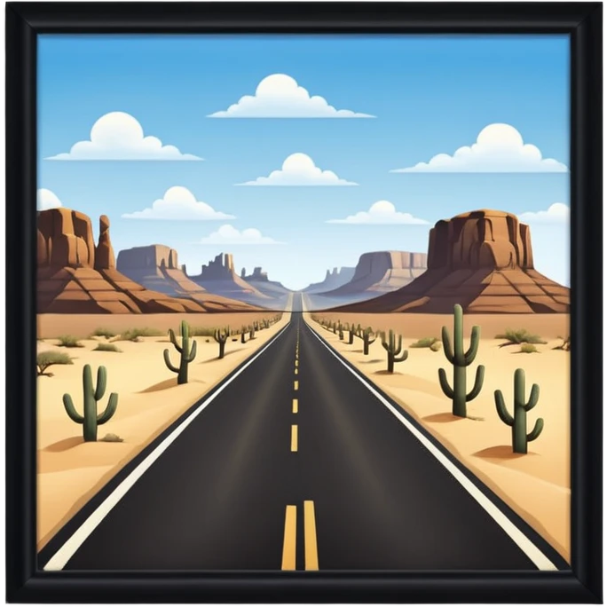 Route 66 emoji