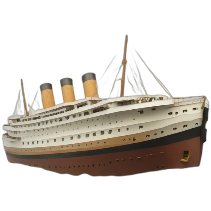 Titanic boat emoji