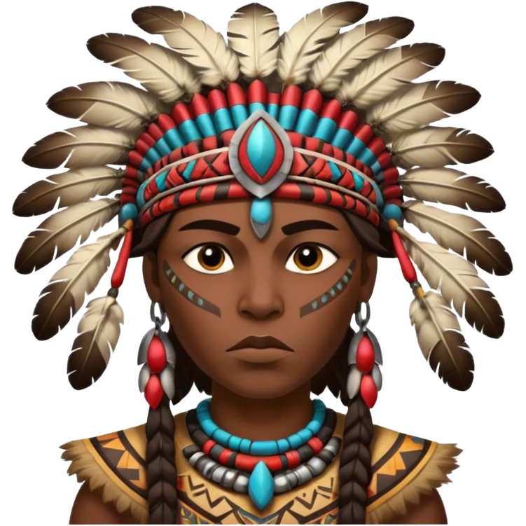 African warrior emoji