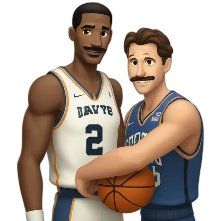 Richtofen and Dempsey playing basketball emoji