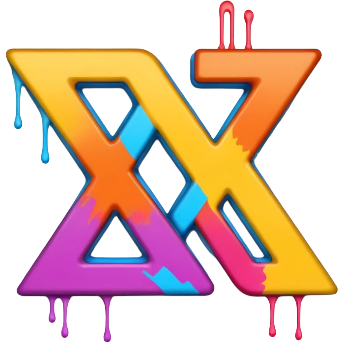 Сделай граффити, надпись "CNS" emoji