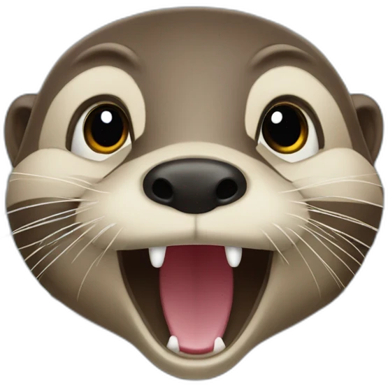 Loutre chante emoji