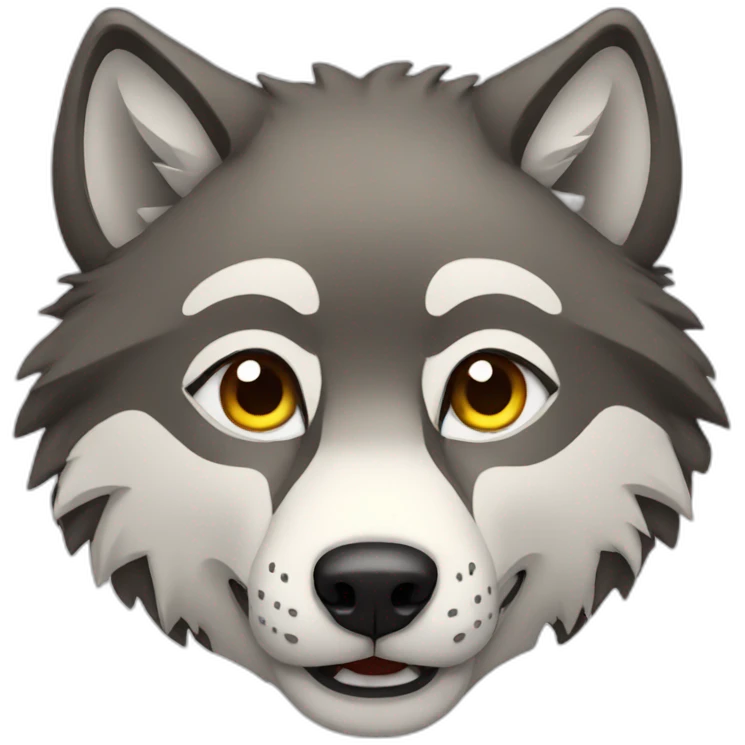 Wolf emoji
