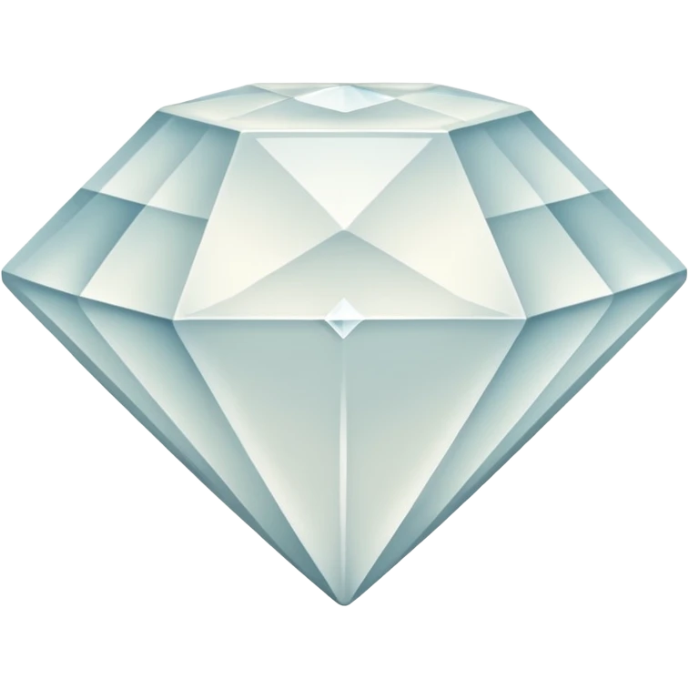 diamond shape carved from ivory. square tillted 45 degrees emoji
