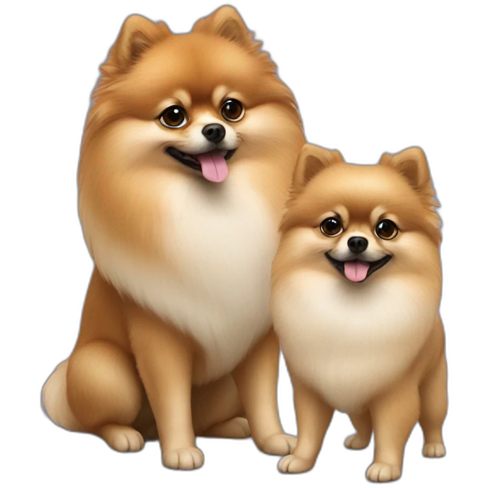 dwarf-pomeranian-and-cr7 emoji