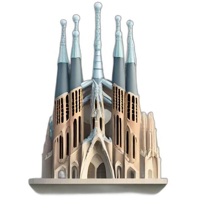 barcelona sagrada familia emoji