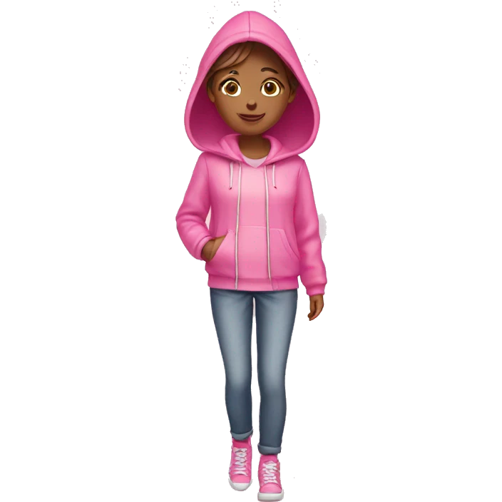 pink clothes girl emoji