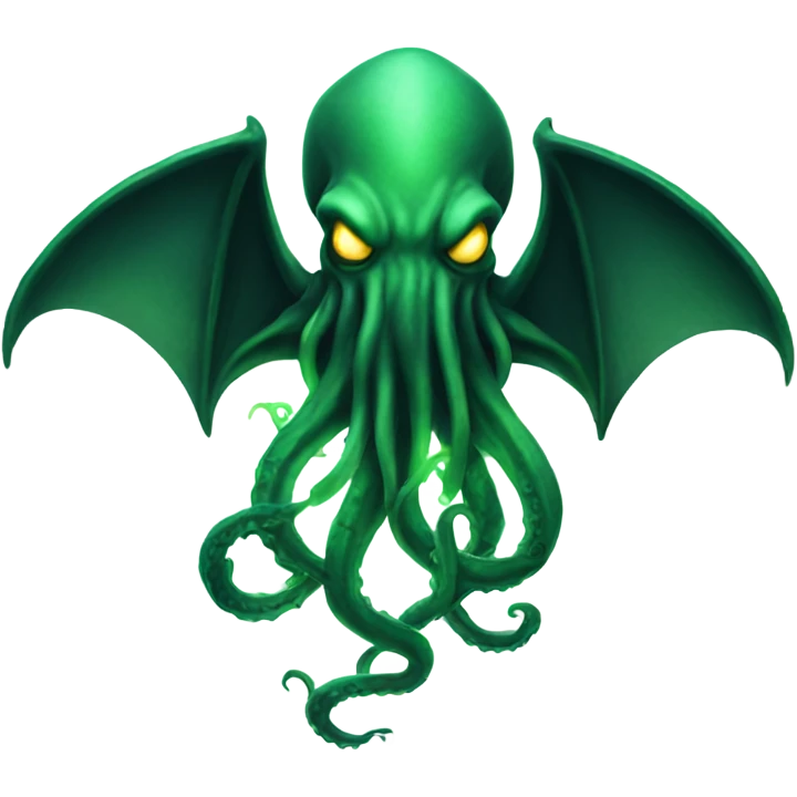 lighting Cthulhu emoji