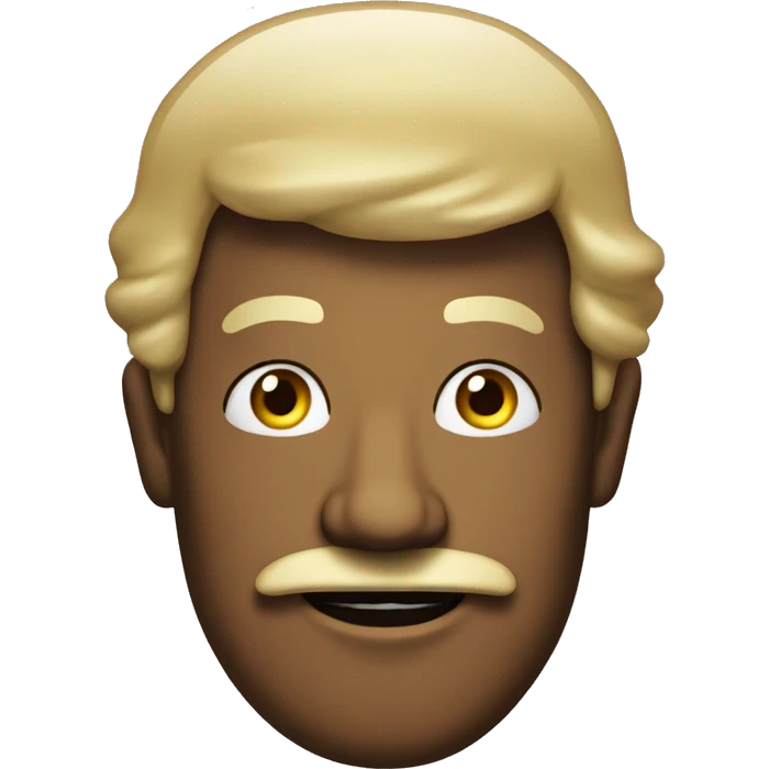 one umpa lumpa whit mustache emoji