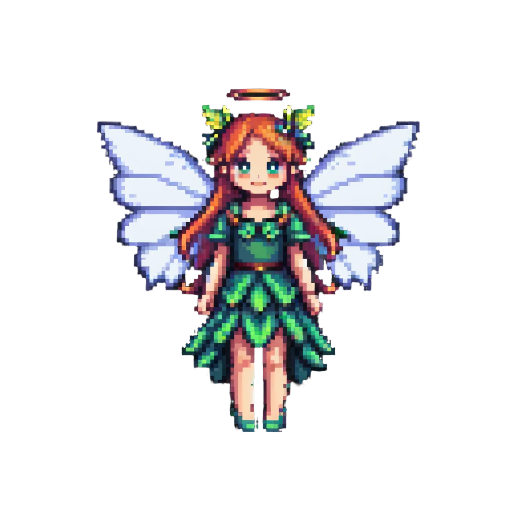 fairy with wings emoji