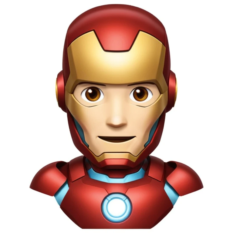 Ironman Saying Hello Chat emoji