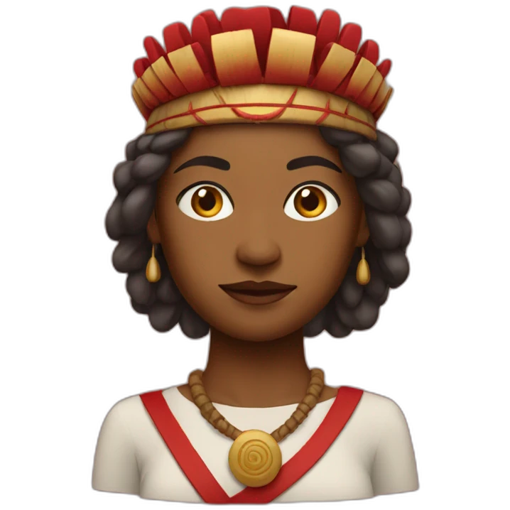 Chief red girl  emoji