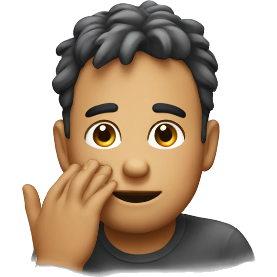 sly face rubbing palms like a fly emoji
