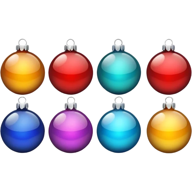 Christmas decorations emoji