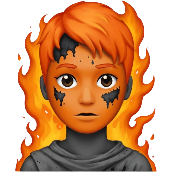 avatar fogo e cinzas emoji