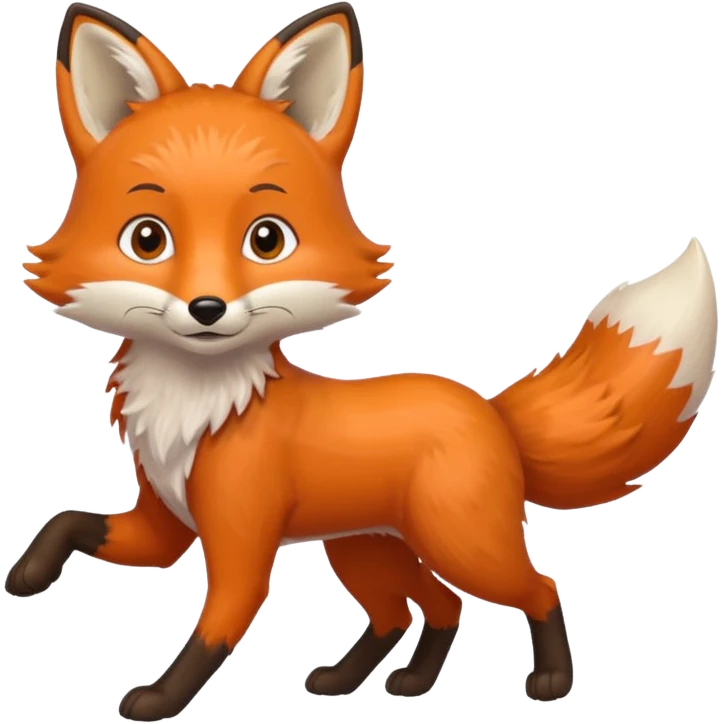 fox running emoji