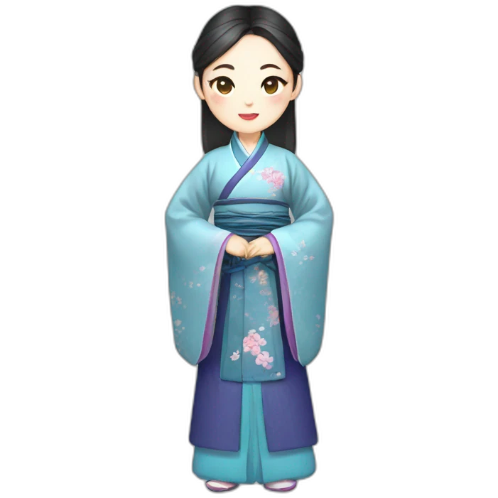 Chinese Hanfu emoji