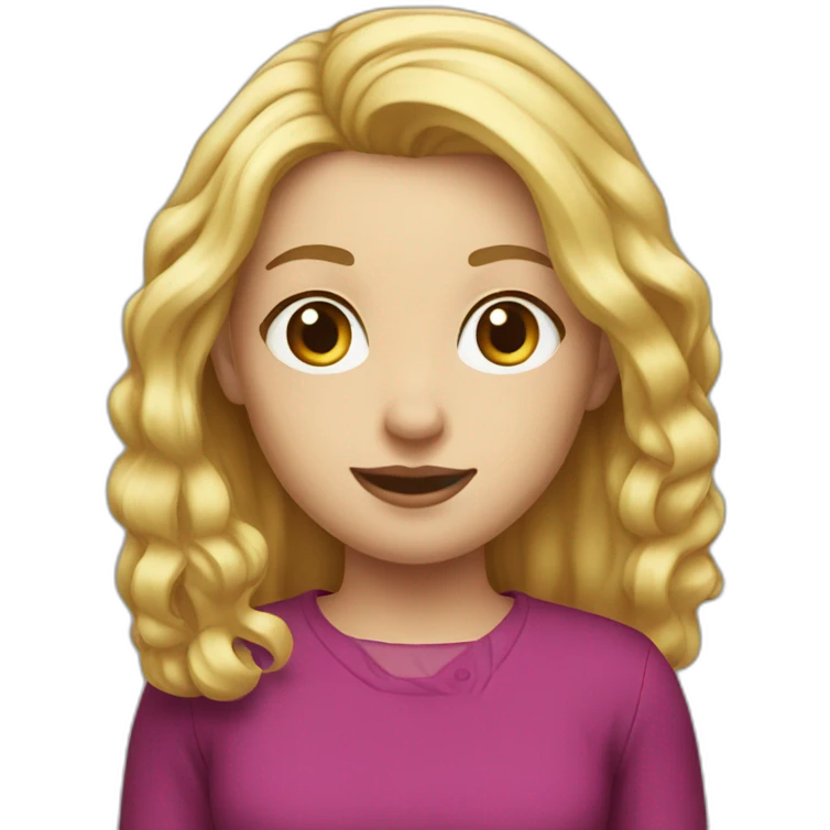 fcb-girl-blonde-hair emoji