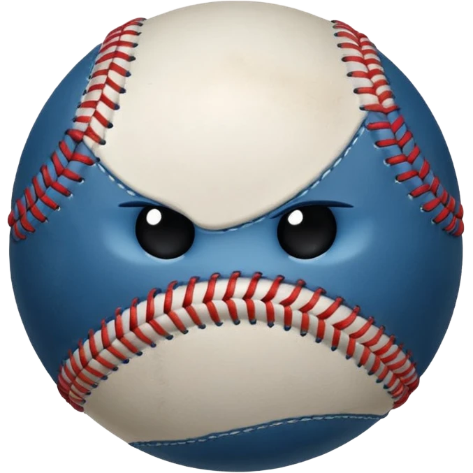 Cold baseball emoji