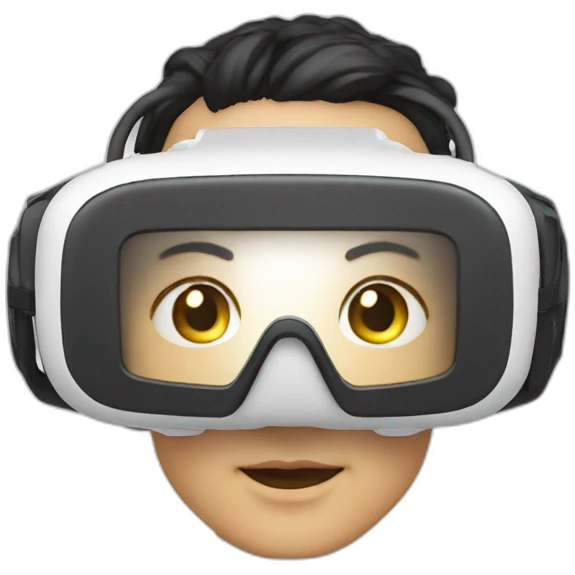 Apple Vision Pro VR goggles  emoji