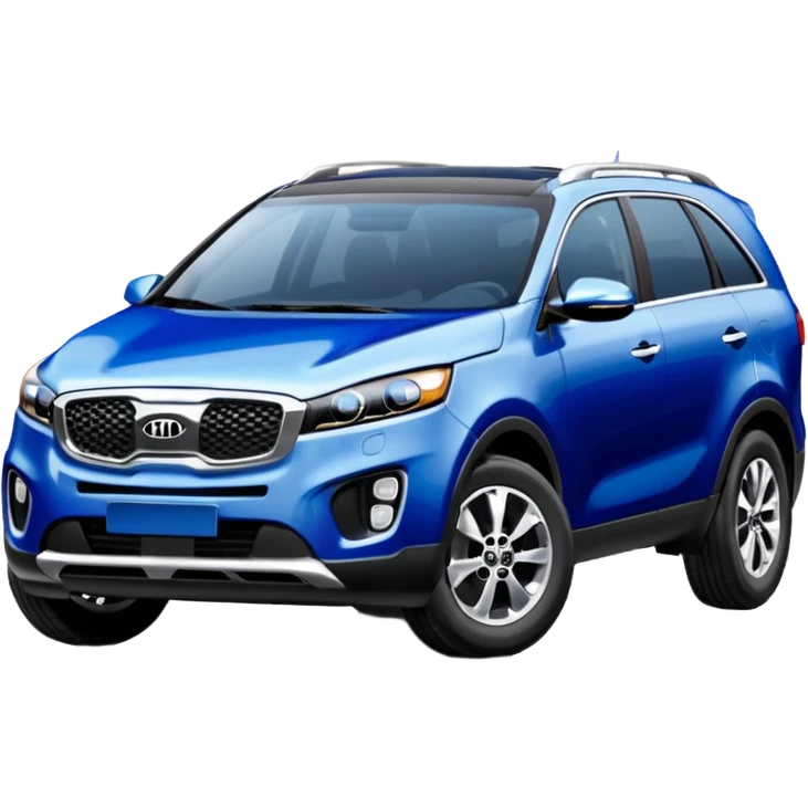 KIA Sorento 2002 год синий цвет emoji