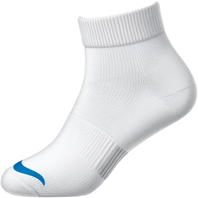 Dreckige weiße nikesocken emoji