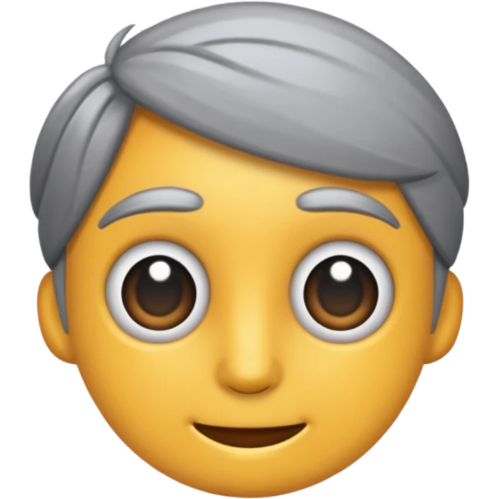 Unha cinza emoji
