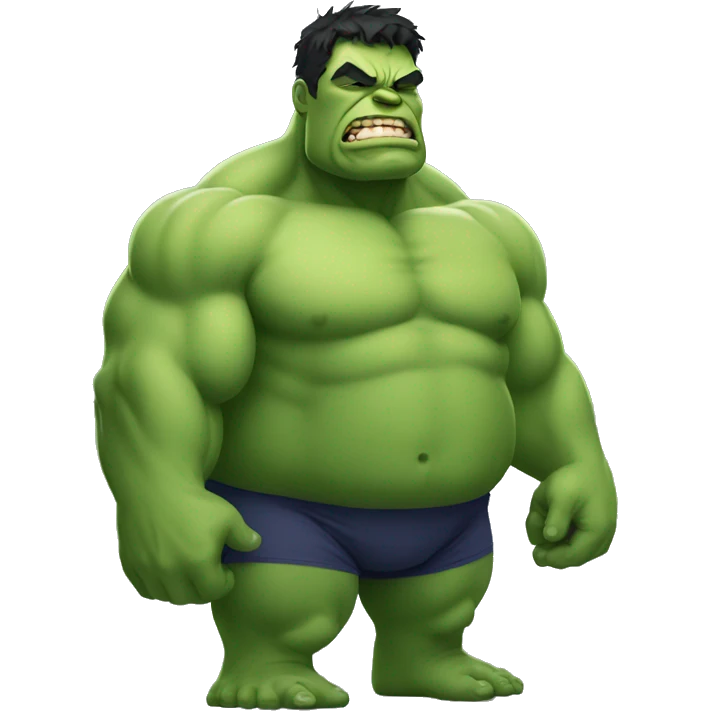 Fat fat fat hulk emoji