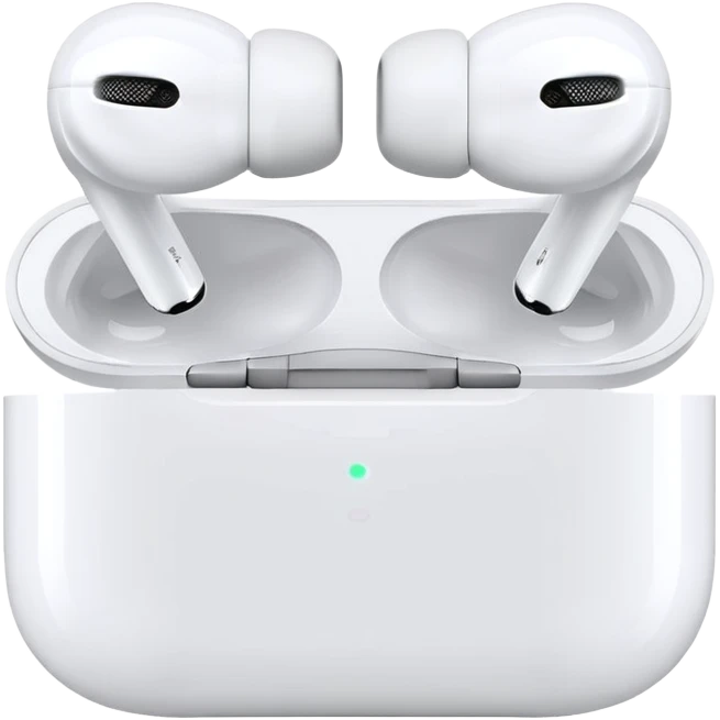 AirPod pros out of case emoji