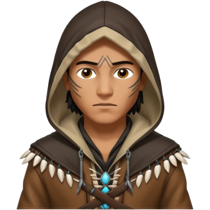 Assassin Conner from assassin's creed 3 emoji