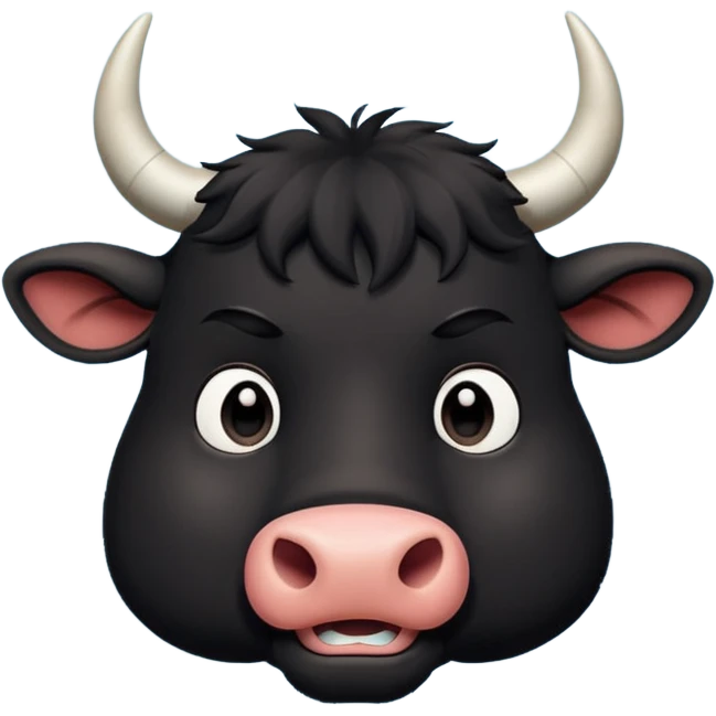 Ferdinand (black) from the Ferdinand disney movie emoji