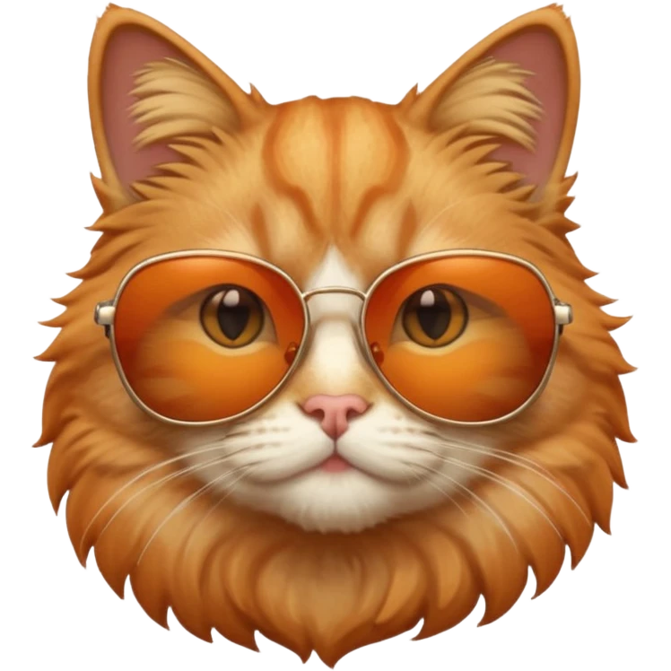 Cat wearing sunglasses emoji