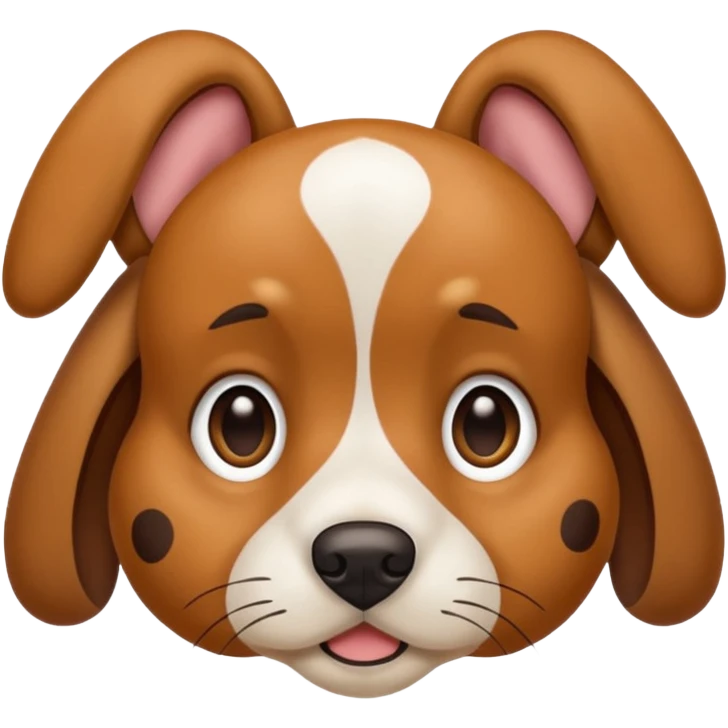 Un perro emoji