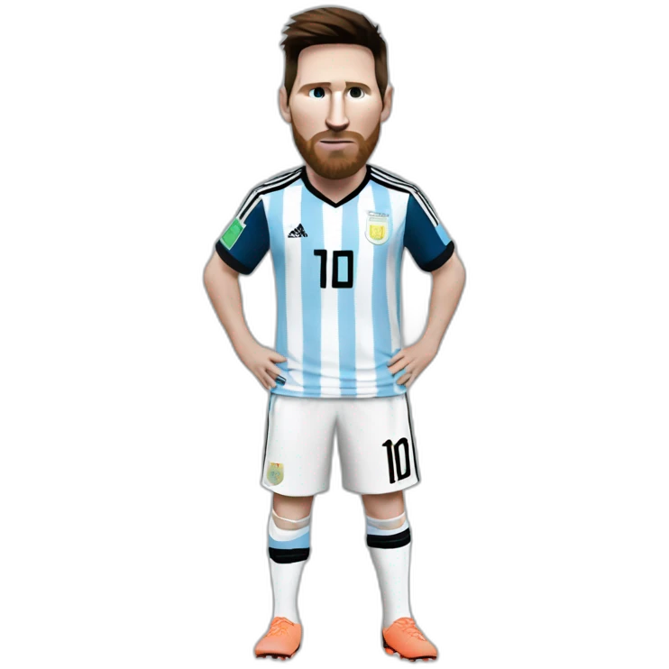 messi argentina free kick emoji