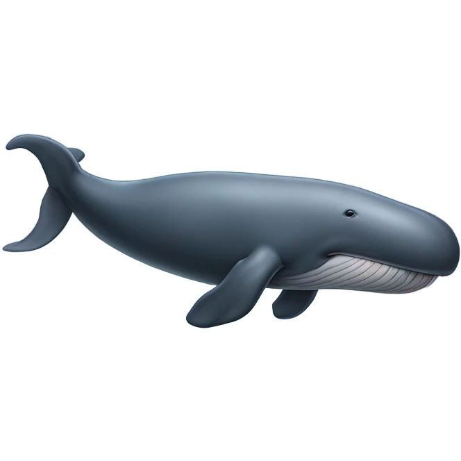 Sperm whale emoji