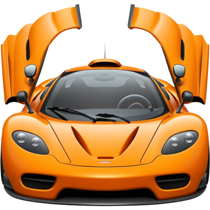 A McLaren f1 car emoji