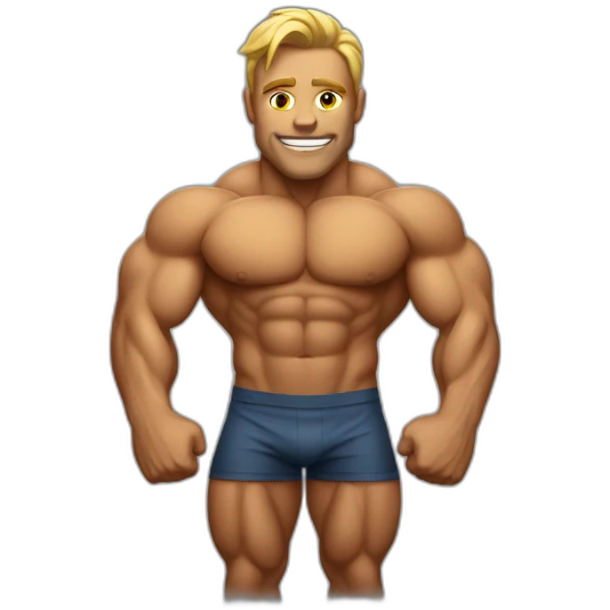 Bodybuilder emoji