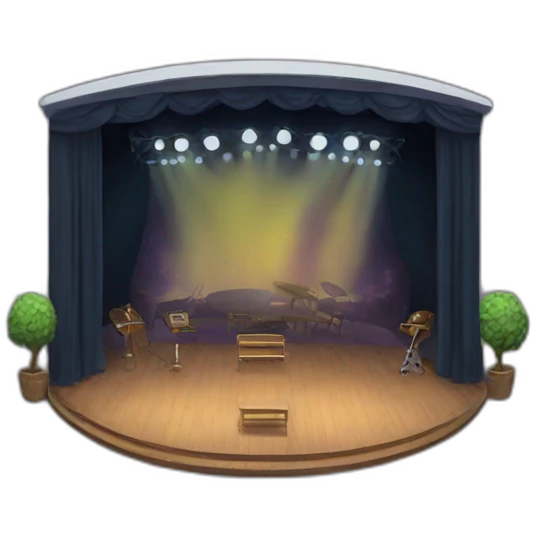 show stage emoji